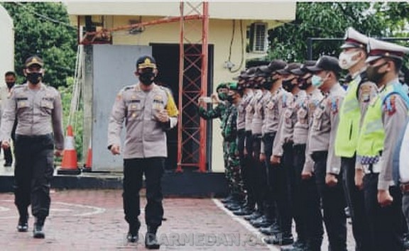 Polres Pakpak Bharat Gelar Pasukan Ops Patuh Toba 2020, Tingkatkan Kepatuhan Berlalu Lintas
