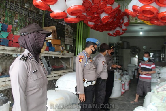 Polres Asahan Lakukan Giat Ops Aman Nusa II Toba 2020 Di Seputaran Kota Kisaran 