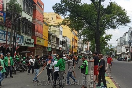 Ricuh Saat Konvoi Hut RI 75, 3 Orang Anggota Geng Motor Diamankan Polrestabes Medan
