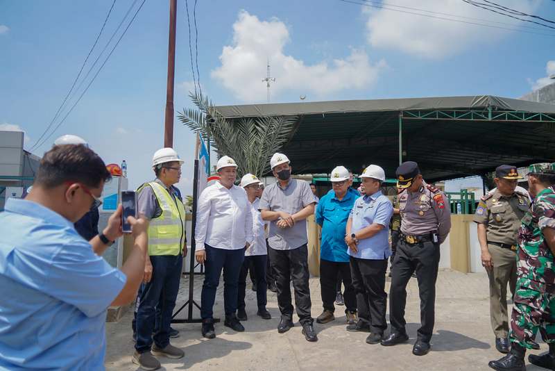 Wali Kota Medan Tinjau Proyek Floodway Sei Sikambing-Belawan