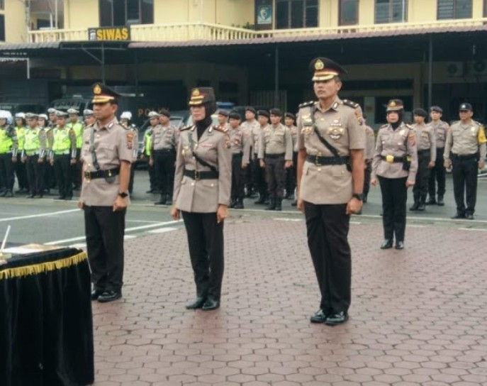 Kapolrestabes Medan Lantik Kabag Ops dan Kasatlantas