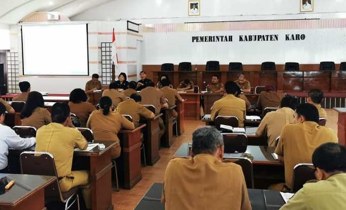 Bupati Karo Buka  Musrenbang RKPD  Tahun 2021