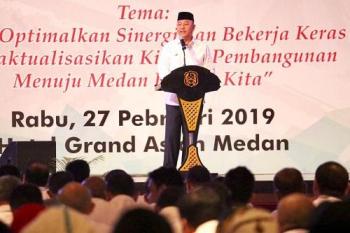 Wali Kota Medan Intruksikan OPD Capai Target