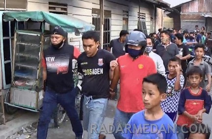 Polsek Medan Labuhan Razia Narkoba, 8 Orang Diduga Pemakai Diamankan