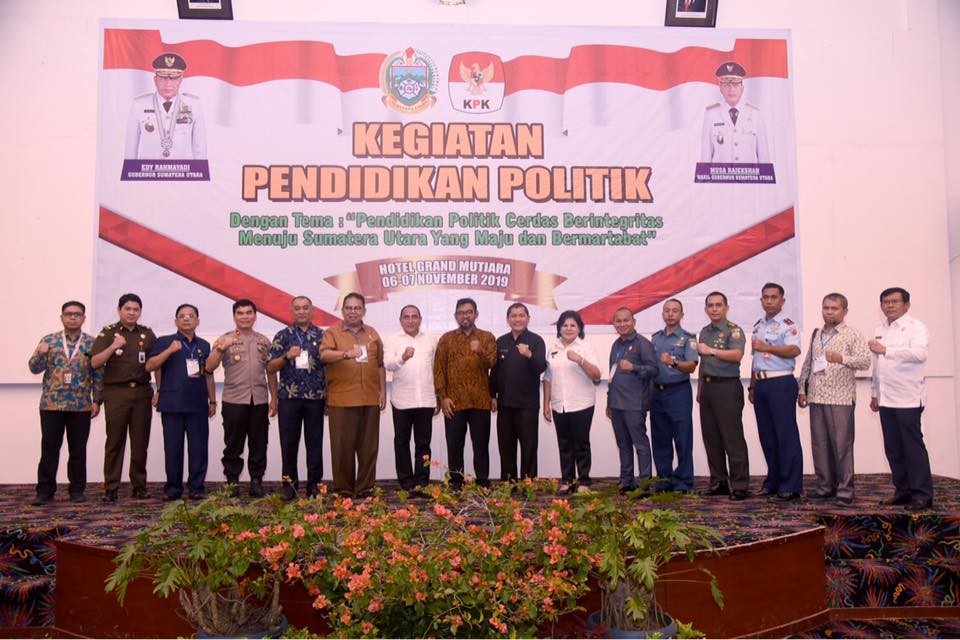 Direktur Pendidikan KPK RI Giri Suprapdiono, Indeks Persepsi Korupsi Indonesia Naik Terus