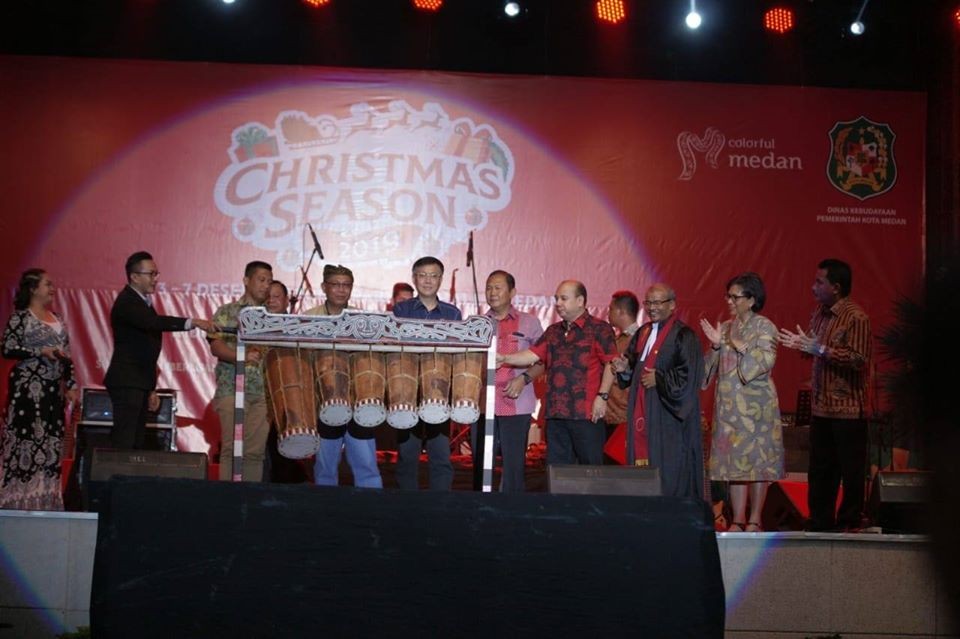 Christmas Season 2019 Dibuka Walikota di Medan