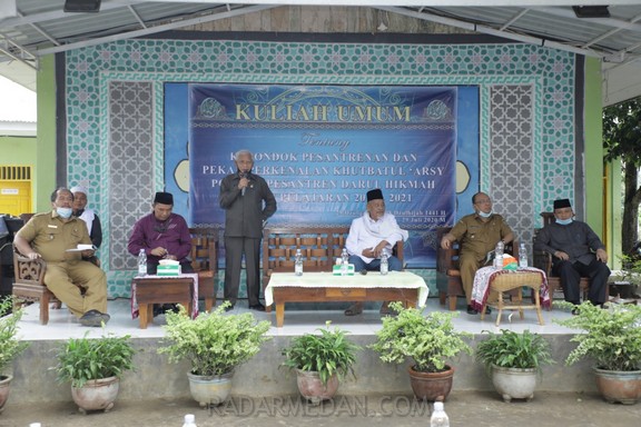 Kunjungan Di Pondok Pesantren Darul Hikmah Ini Harapan Bupati Asahan 