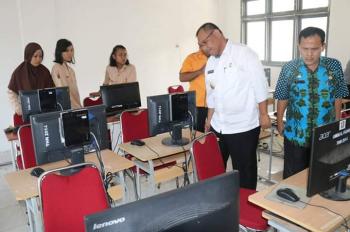 Wakil Wali Kota Medan Tinjau Lokasi Ujian Penerimaan PPPK 2019