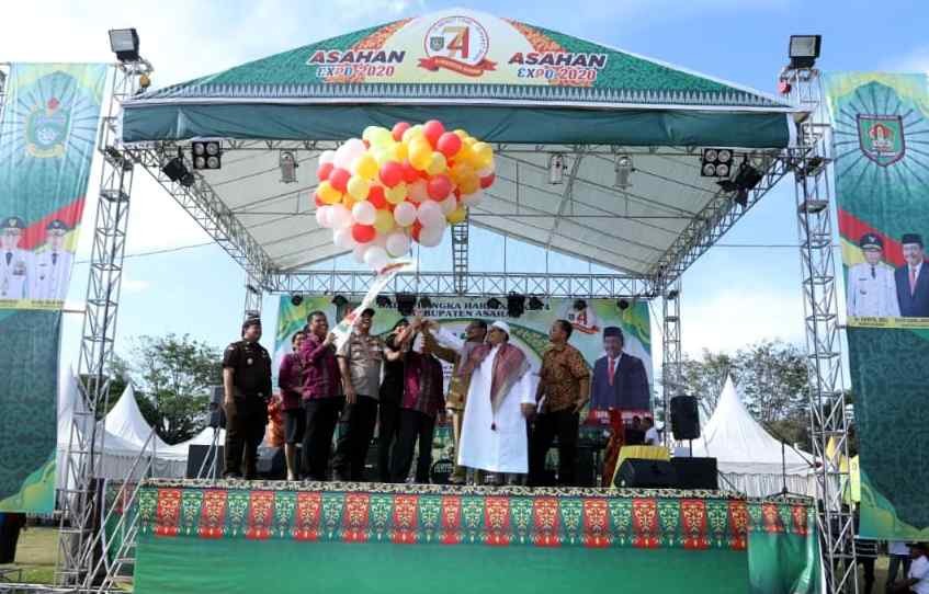 Pameran Asahan Ekspo Resmi Dibuka Bupati