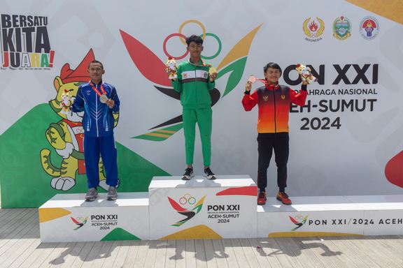 Sumut Berhasil Raih Emas di Road Race Jarak Pendek Putra