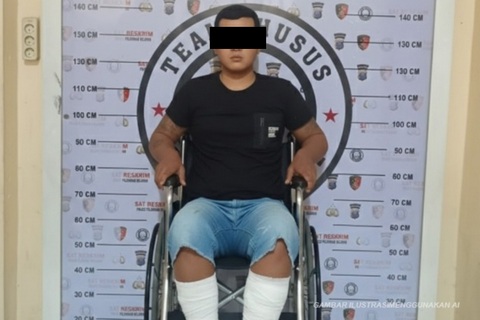 Sempat Melawan Saat Ditangkap, Tersangka Penyerangan Panah di Belawan Dilumpuhkan Petugas