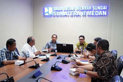 Bupati JTP Hutabarat Jemput Bola ke BBWSS II, Terobosan Cepat Pulihkan Irigasi dan Tanggul di Taput