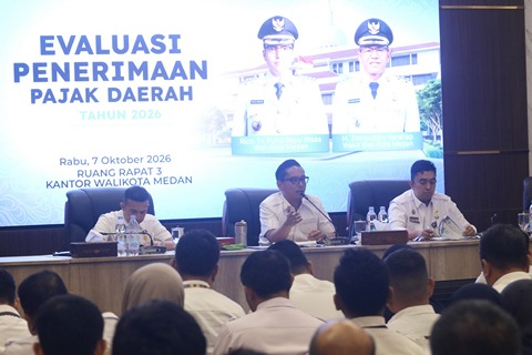 PAD Medan Baru 64,54 Persen, Rico Waas Minta Bapenda Punya Target Jelas