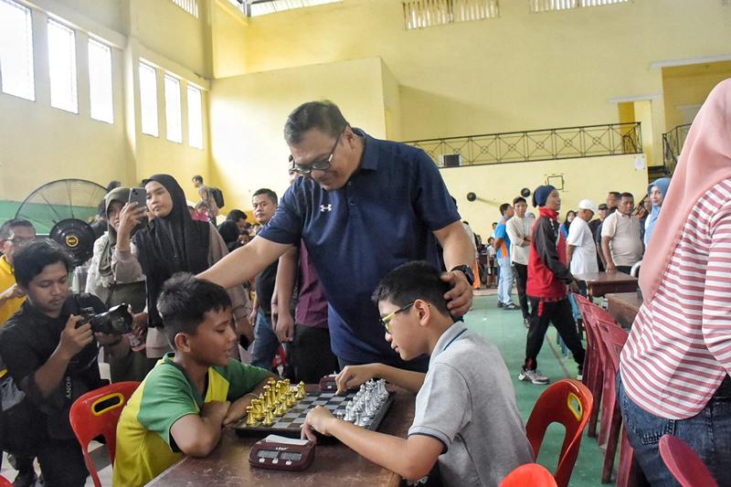 Ratusan Pelajar SD dan SMP Deli Serdang Ikuti Turnamen Catur Tingkat Kabupaten