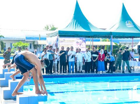 Kompetisi Renang Pelajar Deli Serdang Dibuka, Empat Atlet Terbaik Diberangkatkan ke Malaysia