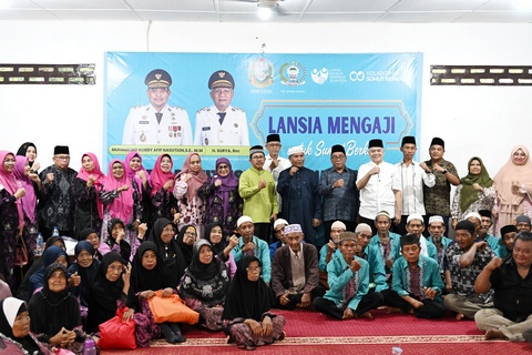 Meriahkan Hari Lansia Tingkat Nasional ke-29 Tahun,  Pemprov Sumut Gelar Lansia Mengaji Untuk Sumut 