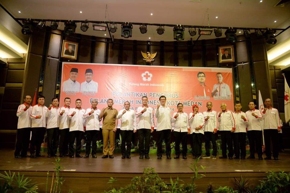 Wagub Kembali Jabat Ketua PMI Kota Medan