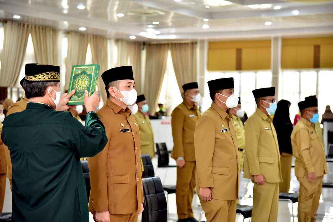 Gubernur Sumut Lantik 27 Pejabat Eselon III