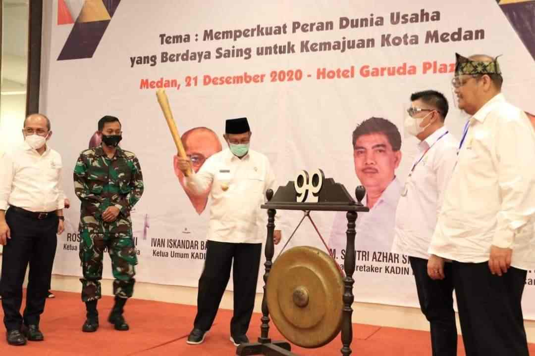 Plt. Wali Kota Medan Buka Musyawarah Kadin Kota Medan ke V