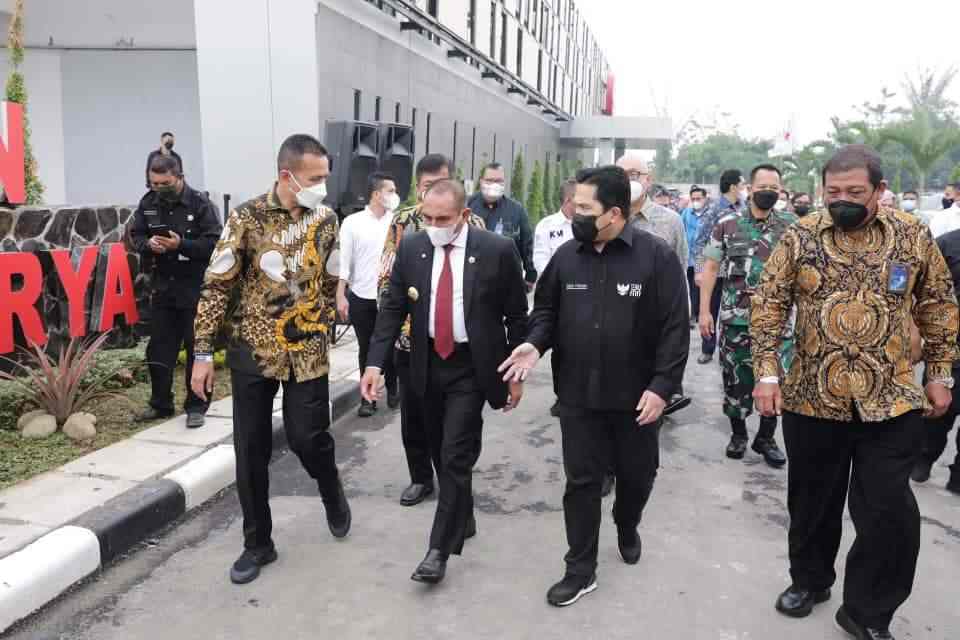 Hadiri KIM Investment Expo 2021, Gubernur Edy Rahmayadi Apresiasi  Perhatian Menteri BUMN ke Sumut
