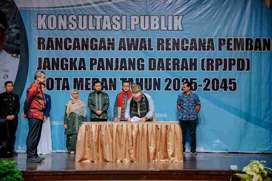 Pemko Medan Gelar Konsultasi Publik  RPJPD Medan Tahun 2025 - 2045