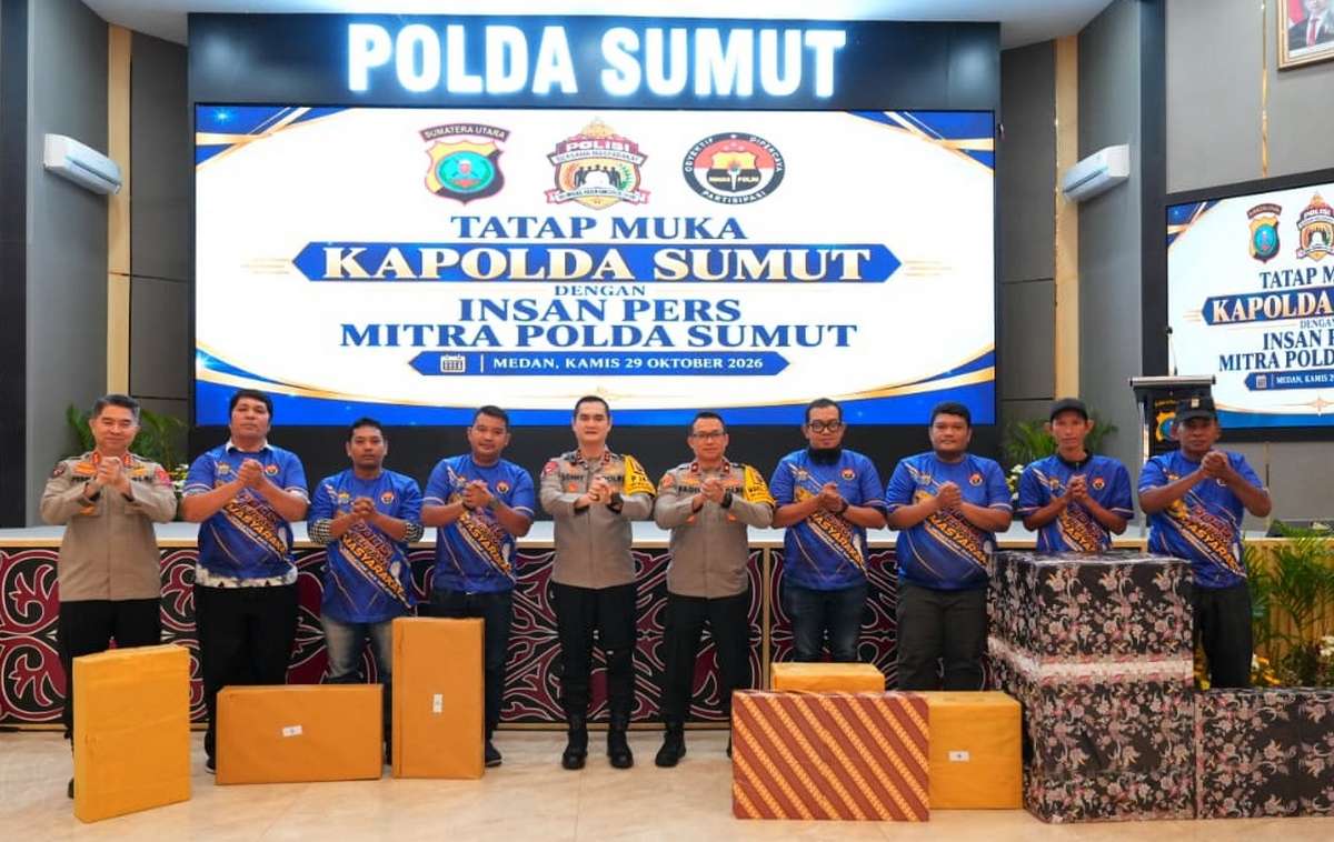 Apresiasi Kinerja Pers, Polda Sumut Beri Penghargaan kepada 5 Jurnalis dan Media
