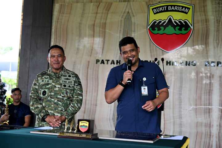 Gubernur Bobby Nasution Dukung Pengembangan Gedung Markas Kodam I/BB