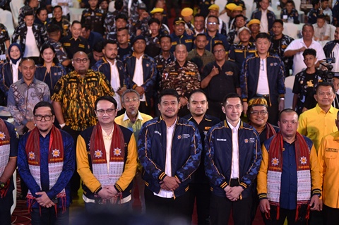 Gubsu Bobby Minta AMPI Satukan OKP Sumut Selesaikan Permasalahan