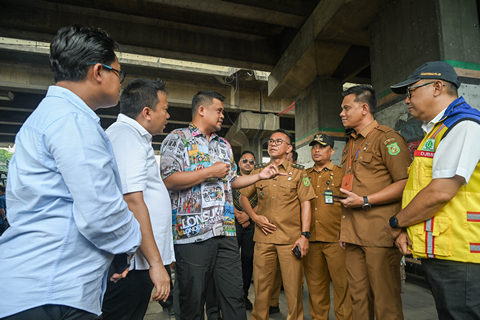 Bobby  Nasution Tinjau Titik  Banjir  Letda Sujono, Penanganan Langsung  Dipercepat