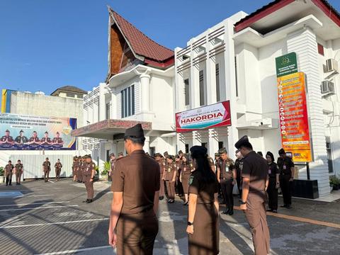 Peringati HAKORDIA Tahun 2025, Kajari Muslih Bacakan Amanat Jaksa Agung