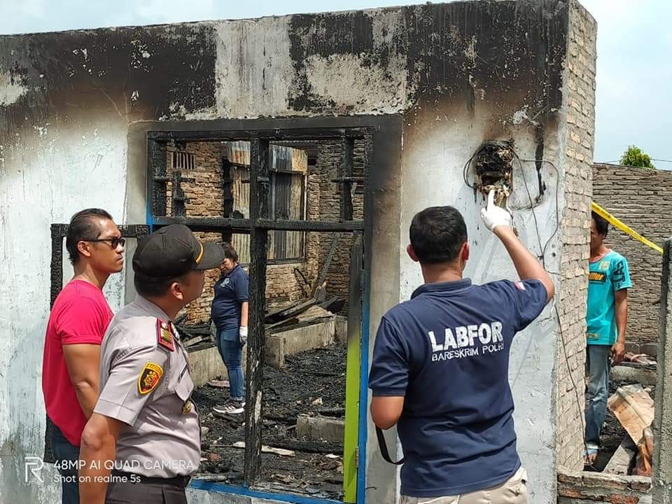 Tim Labfor Selidiki Kebakaran yang Menewaskan Balita 2 Tahun di Negerilama
