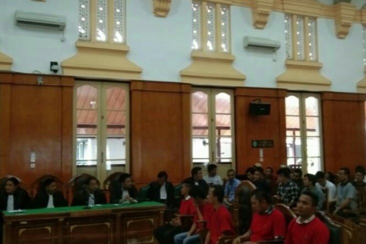 5 Terdakwa Pembunh Anggota Ormas di Vonis 6 Tahun di PN Medan 