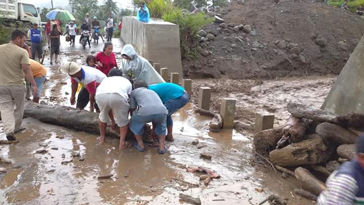 Hujan Deras, Jalur Lintas Kabanjahe-Kuta Buluh Terputus