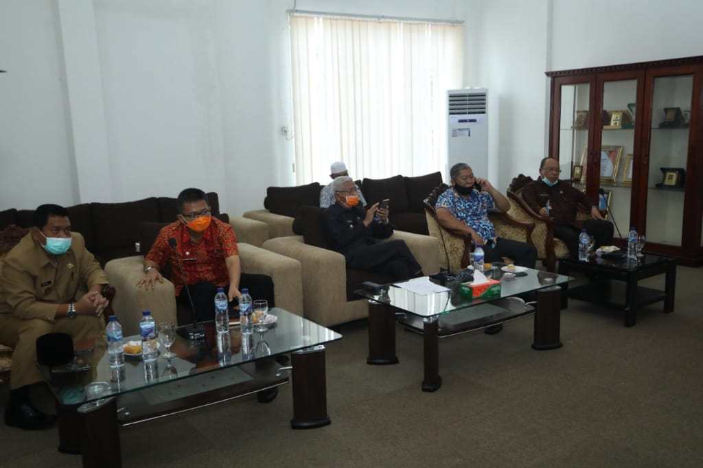 Bupati Asahan Musrenbang RKPD Provsu Tahun 2021 Bersama Kemendagri Melalui Vidcon