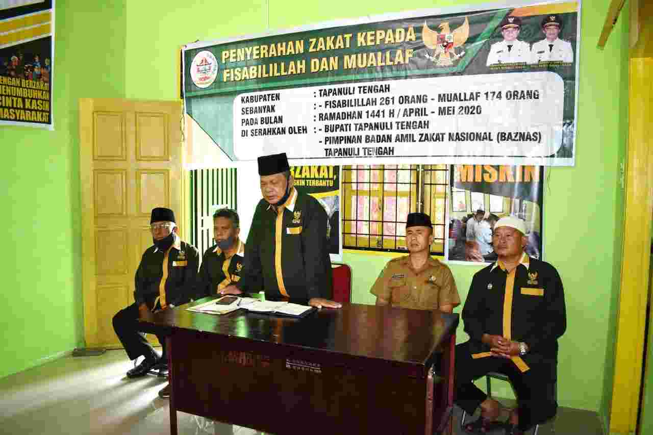 Baznas Tapanuli Tengah Klarifikasi Total Penerima Zakat 11.437 Orang di 18 Kecamatan