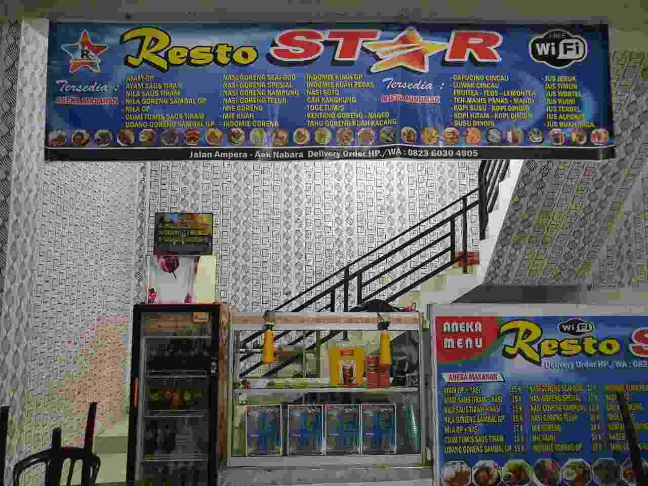 Warung Makan Resto Star di Aek Nabara Digrebek, Ditemukan Bong dan Serbuk Putih Diduga Sabu