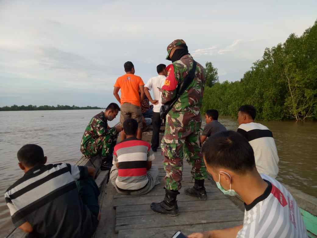 Remaja Hanyut di Sungai Bilah Belum Ditemukan, Tim Masih Lakukan Pencarian