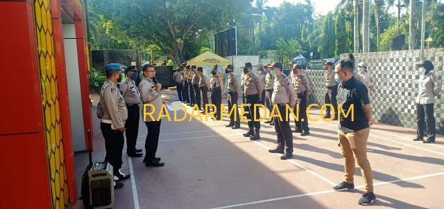 79 Personil Polsek Medan Kota Ikuti Rapid Test