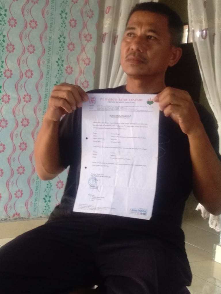 17 Tahun Bekerja di PT Fairco Bumi Lestari Karyawan Dipecat Tanpa Kejelasan