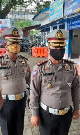 Sat Lantas Polrestabes Medan Sidak Sejumlah Loket Bus Antar Kota Antar Provinsi