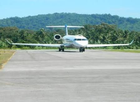 Bandara FL Tobing Hanya Garuda yang Mendarat