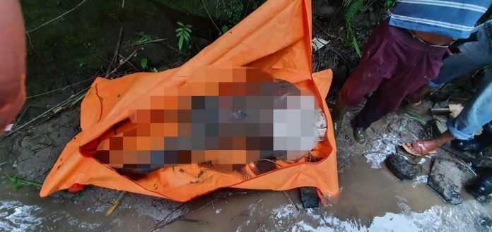 Mayat Dalam Goni Tanpa Identitas Ditemukan Warga Ditepi Sungai Kuta Bayu