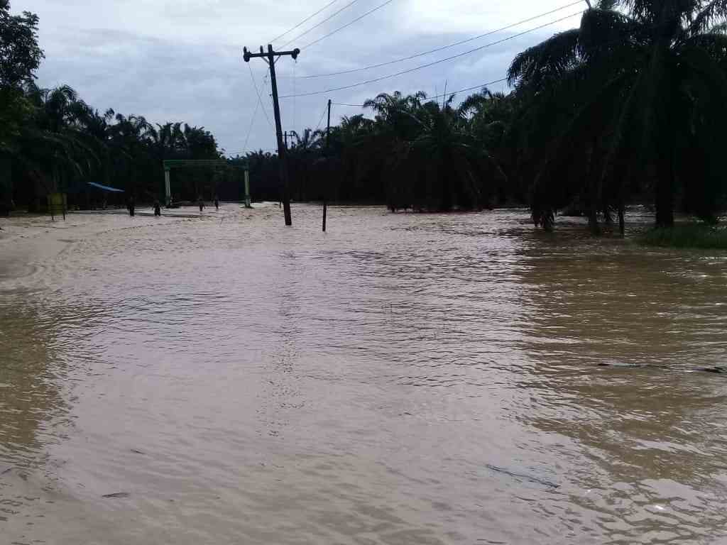 Akibat Curah Hujan Tinggi, Data Sementara Tiga Kecamatan di Asahan Banjir