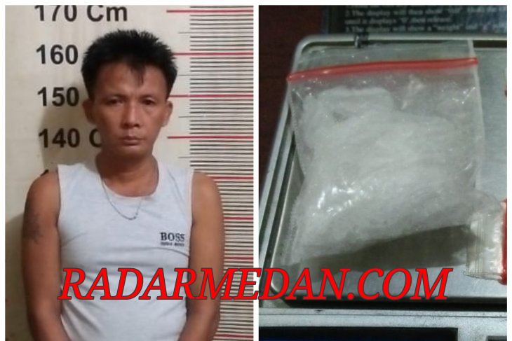 Polsek Padang Tualang Langkat Tangkap pemilik 5,29 gram Sabu-sabu