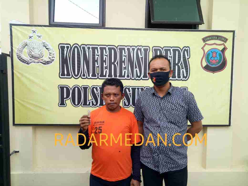 Bawa Ganja Kering Warga Jalan Klambir Ditangkap Polisi