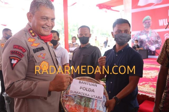 Warga Desa Bingkat Apresiasi Kunjungan Kapolda Sumut