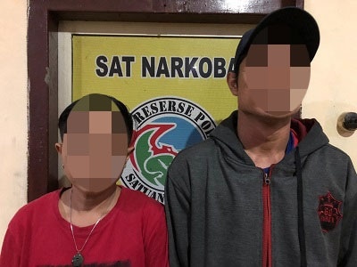 Polres Binjai Ringkus 2 Orang Tersangka Membawa Sabu-sabu Saat Razia Gabungan