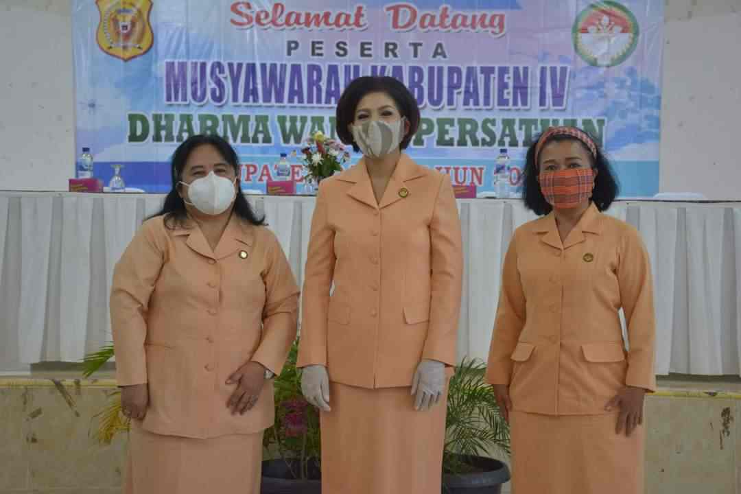 Musda DWP Dairi Ke Ã¢â‚¬â€œ IV, Ny Elfinka Eddy Banurea Terpilih Jadi Ketua DWP Dairi Periode 2019-2