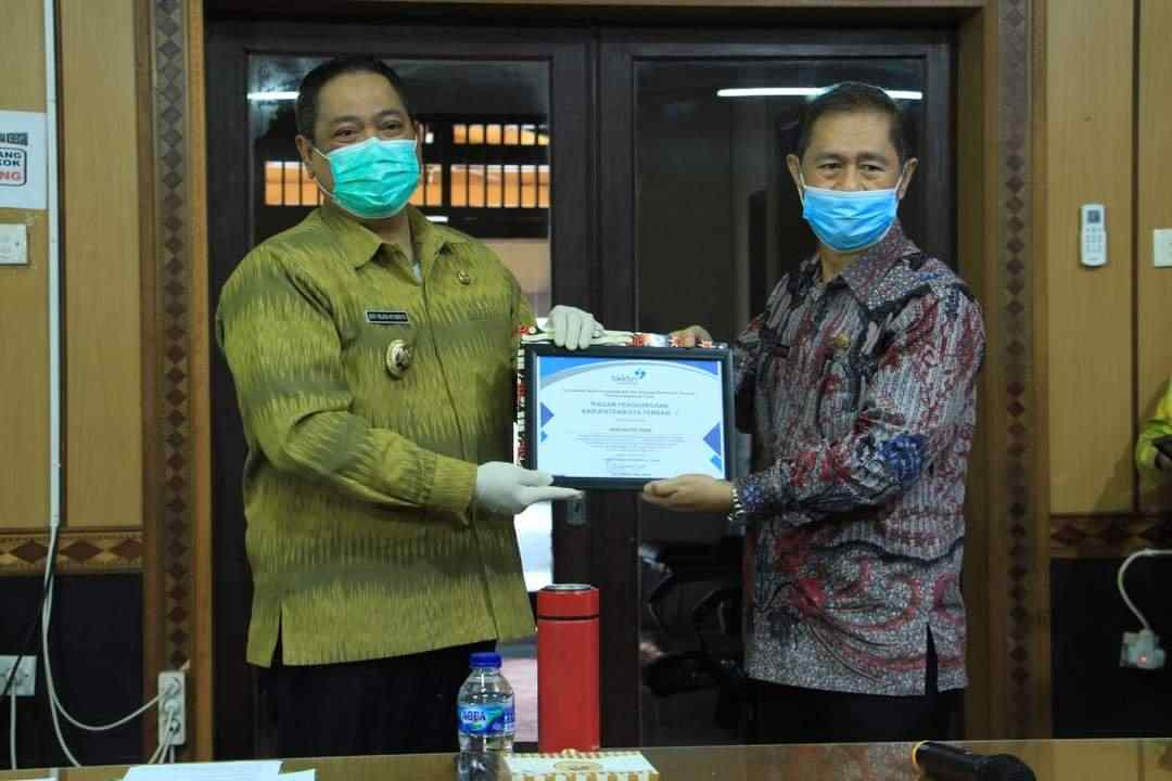 Persentase Capaian Akseptor MKJP Dairi Juara I Kabupaten Kota Se-Sumatera Utara