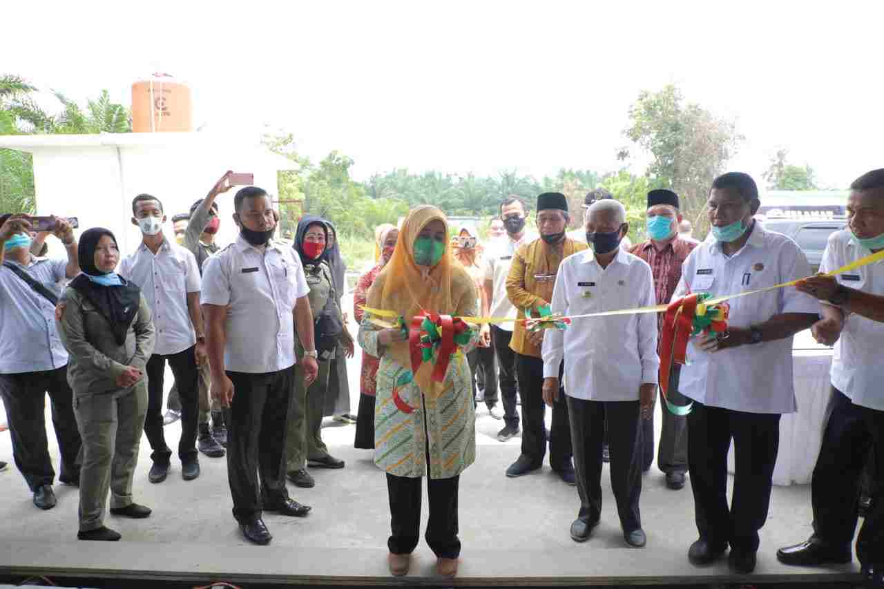 Pasar Rakyat Kedai Ledang Sudah Diresmikan Bupati Asahan 